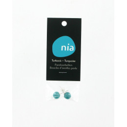 Boucles d'oreilles perle Turquenite