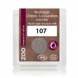 Recharge fard à paupières nacré - brun gris - 107 - 3 g