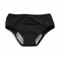 Culotte menstruelle taille haute noire