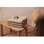 Couverture lit bébé Shell Knit - Wild Rose - GOTS - 100x150cm