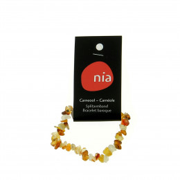 Bracelet baroque Cornaline
