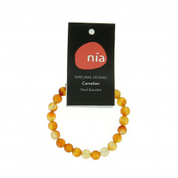Bracelet perle Cornaline