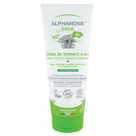 Crème de liniment Bio soin multi usage 4 en 1 - 200 ml Crème de liniment Bio soin multi usage 4 en 1 - 200 ml