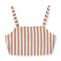 Bikini Lucette - Y/D Stripe: Tuscany rose / Creme de la creme