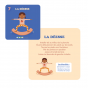 Planche d'équilibre et cartes Yoga + pochon offert