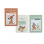 Cartes Mes 12 premiers mois - Trois petits lapins - Moulin Roty