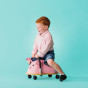 Trotteur cochon Wheelybug - grand modèle - à partir de 3 ans