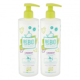 Liniment 44% d'huile d'olive extra vierge BIO 2 x 400 ml - BEBIO