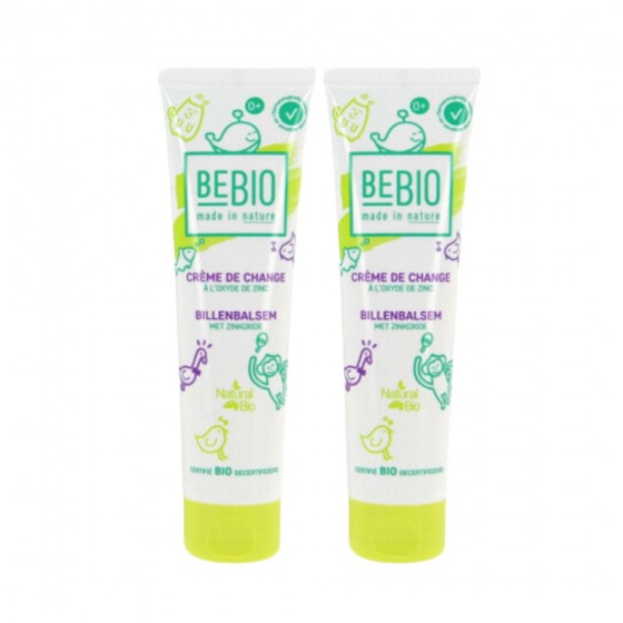 Crème de change bébé - À l'oxyde de zinc 2X100ml Crème de change bébé - À l'oxyde de zinc 2X100ml