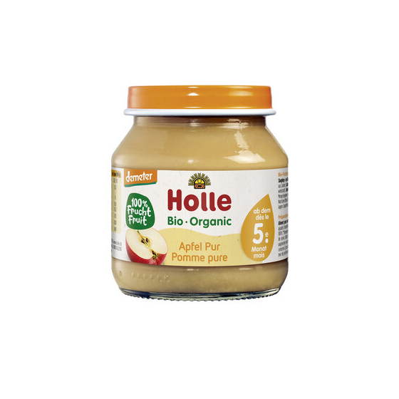 Petit pot bébé - 100 % pomme - 125g - Holle