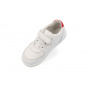 Chaussures Bobux I Walk - Comet White + Red