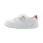 Chaussures Bobux Step Up - Comet White + Red