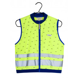 GoFluo - Gilet bodyglower Grace - Jaune - enfants - Le Petit Zèbre