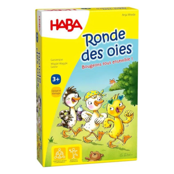 Haba - Jeu de société Ronde des oies dès 3 ans - Version française