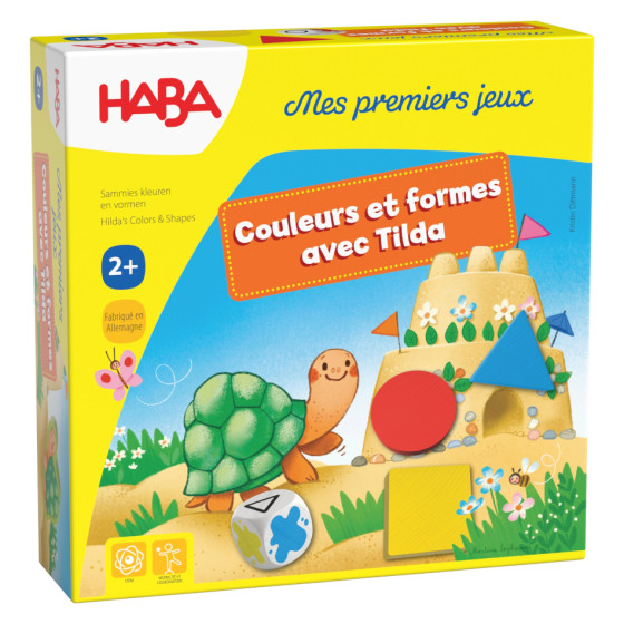 Haba - Mes premiers jeux - Couleurs et formes avec Tilda dès 2 ans - Version française