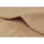 Jollein - CouvertureBasic Knit - Biscuit/Fleece - 100x150cm