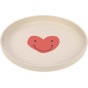 Set repas Happy Rascals - Heart lavender (assiette, bol, tasse, cuillère) - Laessig