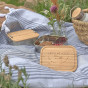 Boîte à tartines en inox & bambou - Garden Explorer