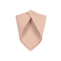 Bandana en mousseline de coton bio - Powder pink