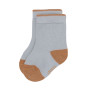 Lot de 3 paires de chaussettes - Light blue & caramel