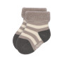 Lot de 3 paires de chaussettes - Terry anthracite & taupe