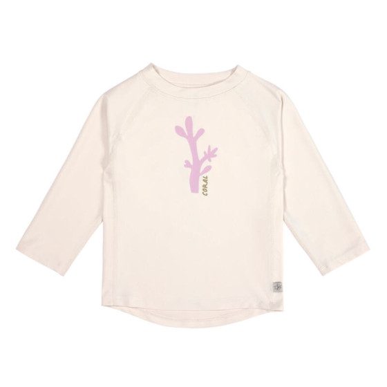 T-shirt de bain anti-UV manches longues - Corail - Milky T-shirt de bain anti-UV manches longues - Corail - Milky