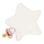 Doudou attache-sucette Pure Pink Blush - Little Dutch