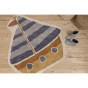 Tapis motif bateau - 105x120 cm - Little Dutch