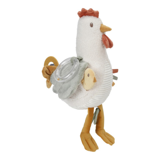 Poulet activités 25cm Little Farm - Little Dutch