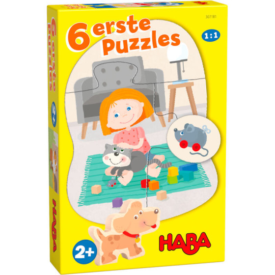 6 premiers puzzles - Animaux domestiques - Haba