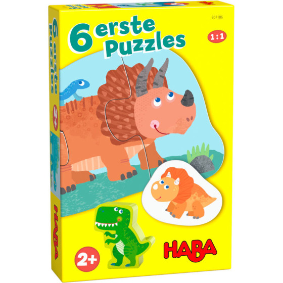 6 premiers puzzles - Dinos  - Haba
