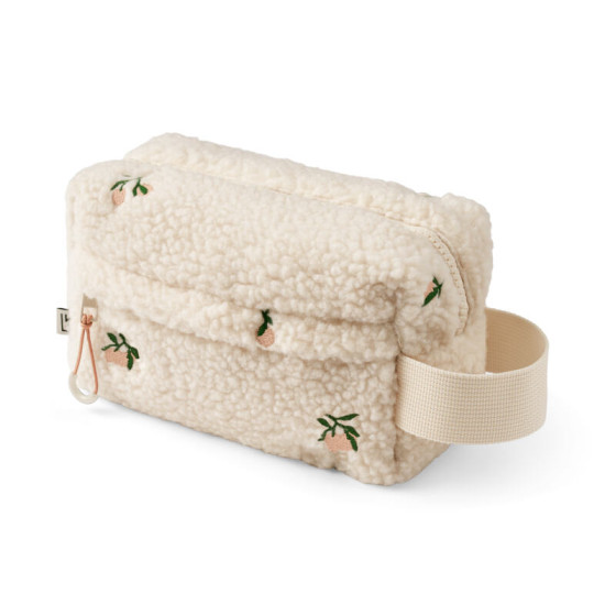 Trousse de toilette Trine en Teddy - Peach / Sandy Embroidery - Liewood