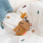 Doudou attache sucette Cozy keeper - Jelly - Moutarde