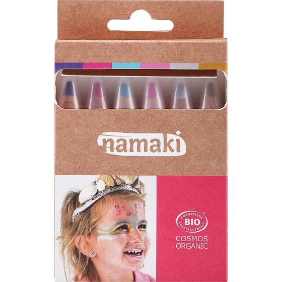Kit 6 crayons de maquillage Mondes Enchantés