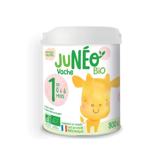 Lait de vache N°1 premier âge - De 0 à 6 mois - 800 g Lait de vache N°1 premier âge - De 0 à 6 mois - 800 g