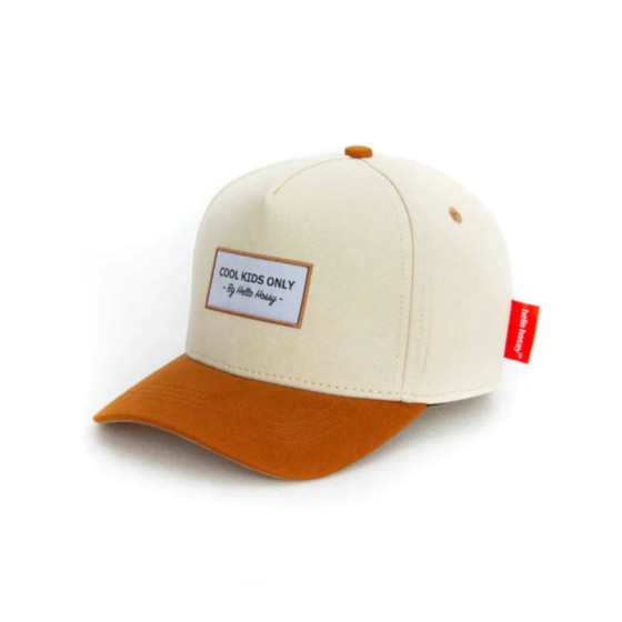 Casquette Maman minimaliste - Mini beige - Hello Hossy