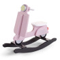 Childhome - Scooter - Pink/Black - Cheval à bascule en bois