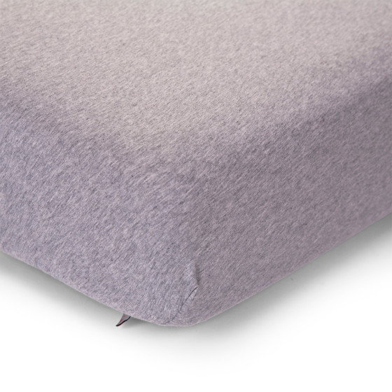 Childhome - Drap Housse Lit 60x120 cm - Jersey - Gris