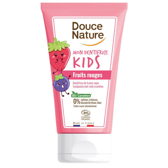 Dentifrice Kids BIO - Fruits rouge - 50 ml - Douce Nature
