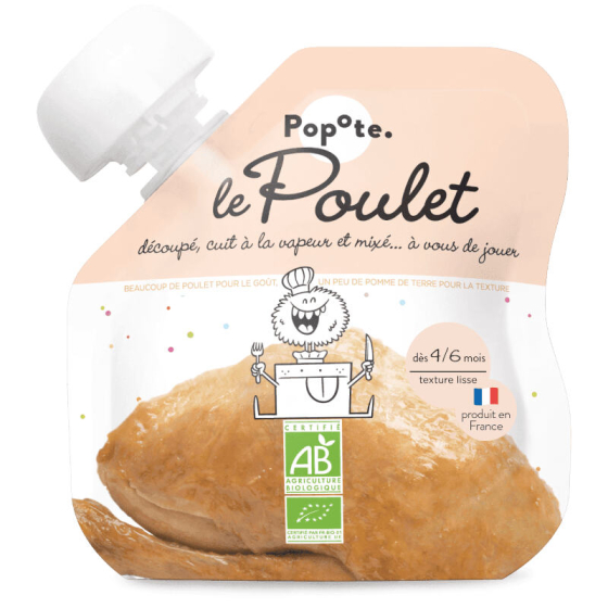 Gourde poulet 60g - Popote