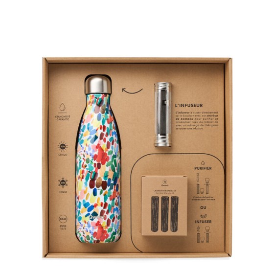 Coffret Cadeau - ARTY - 500ml - Qwetch Coffret Cadeau - ARTY - 500ml - Qwetch