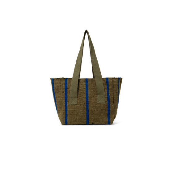 Sac cabas pique-nique - Olive/Bright Blue