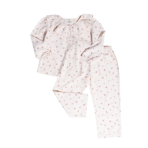 Pyjama col rond Blossom Safran (4 ans)