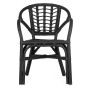 Chaise en rotin Ayo - Noir