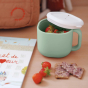 Pick 'n' Snack vert sauge - tasse à collation en silicone