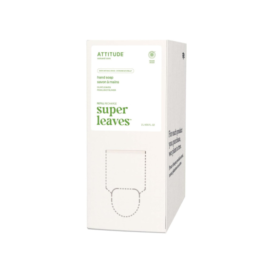 Eco-recharge savon mains - Olivier / hypoallergénique - Super leaves