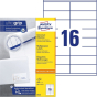 Etiquettes AVERY multi-usages 105 x 35 mm - 1600 étiquettes