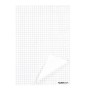 Papier flipchart quadrillé 80 gr 5 blocs de 20 feuilles 68x99cm - Memo