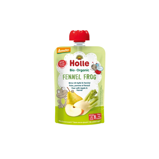 Gourde poire pomme fenouil dès 6 mois - Holle