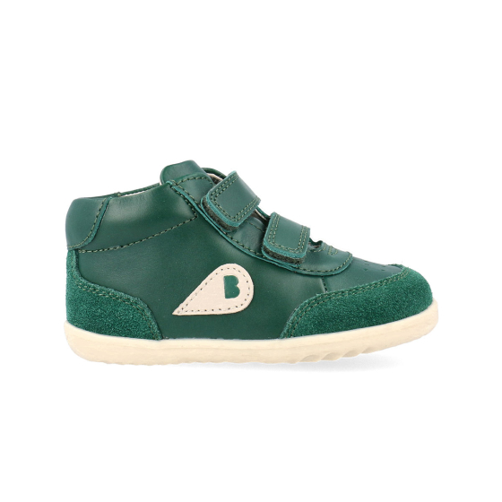 Chaussures Step Up Champ High Deep Emerald+Chalk - Bobux